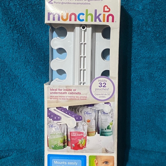 munchkin baby food pouch organizer